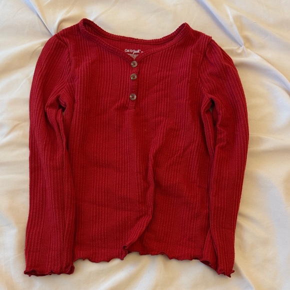 Girls Assorted Ribbed and Patterned Tops - Picture 3 of 7